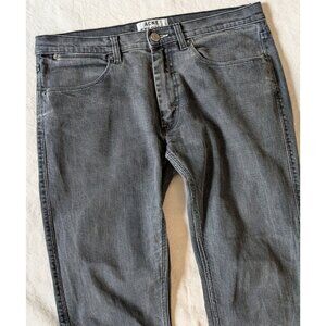 Acne Studios 'Max New Cash' Faded Black Slim Fit Denim Jeans Stretch Size 34x32